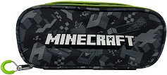 Ученически несесер Camo Terra - С 2 отделения на тема Minecraft — 316-02144