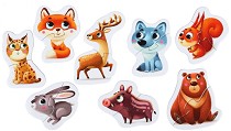 Горски животни - 8 детски пъзела от 2 части — Puzzlika 14798