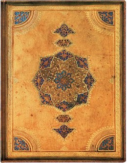 Тефтер Paperblanks Safavid Ultra - 18 × 23 см, с редове