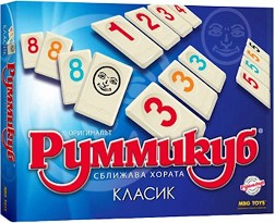 Руммикуб - Класик - Семейна логическа игра — MBG Toys 4600