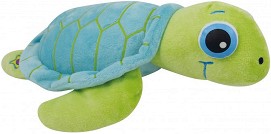 Плюшена костенурка с таймер - Buki France - За бебета над 0+ месеца, с дължина 38 cm — 1001