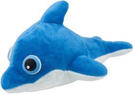 Плюшен делфин с таймер - Buki France - За бебета над 0+ месеца, с дължина 38 cm — 1003