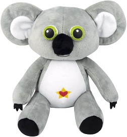 Плюшена коала с таймер - Buki France - За бебета над 0+ месеца, с височина 38 cm — 1029