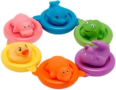 Рингове с животни Vital Baby - Играчки за баня — 443940