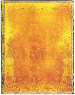 Тефтер Paperblanks Ochre - 18 × 23 см, с редове