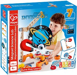 Детски конструктор HaPe - Магнити - От 34 части — 3033