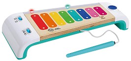 Дървен магически ксилофон HaPe - Със звук и светлина — 800858