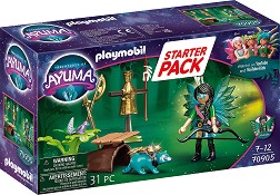 Playmobil Ayuma - Фея рицар с миеща мечка - Стартов комплект — 70905
