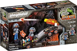 Playmobil Dino Rise - Изстрелване на ракета в мината — 70929