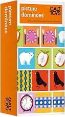 Домино с картинки Galt - Детска образователна игра — 1005404