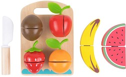 Дървени плодове за рязане Tooky Toy — TK111