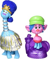 Фигурки с клатещи се глави Парти във Вайб Сити - Hasbro - 2 фигурки на тема Тролчета — E7955