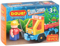 Детски конструктор Building Blocks Bauer - От 19 части — 612