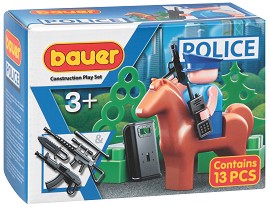 Детски конструктор Bauer - Police - От 13 части — 612