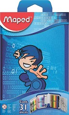 Несесер с ученически пособия Maped - Karate — 67811