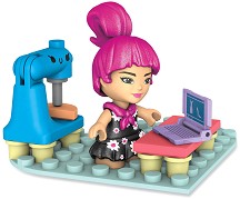 Конструктор Барби Mattel - Модна дизайнерка - С 26 части и аксесоари от серията Barbie — GWR23