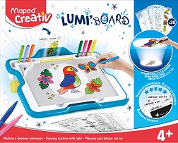 Машина за рисуване с прожектор Maped - Творчески комплект от серията Creativ