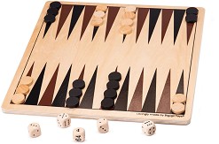 Табла - Класическа настолна игра — Bigjigs Toys 34008
