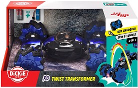 Количка с дистанционно Twist Transformer Dickie - Със светлини — 201105005