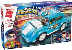 Детски конструктор Qman - Автомобил Fairy BTL-20 - От серията Mine City — 14016