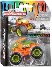 Метална количка Majorette - Volkswagen Beetle - С променящ се цвят — 212057257
