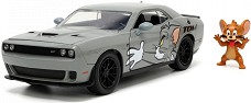 Метална количка Jada Toys - Dodge Challenger Hellcat 2015 - С фигурка на Джери — 9333722314R01