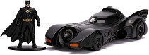Метална количка Jada Toys - Батмобил - С фигурка, на тема Батман — 9331704314R00