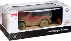 Количка с дистанционно Rastar - Jeep Wrangler Rubicon — 79500-4