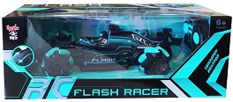 Количка със сензорно управление Flash Racer - С пара, светлина и дистанционно — Феликс Тойс OTC0882089
