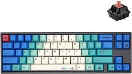    Ducky x Varmilo Miya Summit V2 - 65%,  USB  1.8 m, ANSI Layout, Cherry MX Silent Red - 