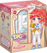 Фигурка с конструктор Qman - Таекуондист - От серията Una — 34012-5