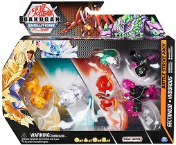 Трансформиращи се фигурки Spin Master - Battle Strike - 6 фигурки и аксесоари от серията Bakugan — 20137848