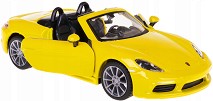 Метална количка Bburago Porsche 718 Boxster - С мащаб 1:32 — 18-43100