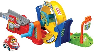 Състезателна писта с лупинг Vtech - Със звук и светлина, от серията Toot-Toot Drivers — V534903