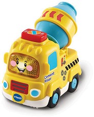 Интерактивна играчка Циментовоз Vtech - Със звук и светлина, от серията Toot-Toot Drivers — V540003