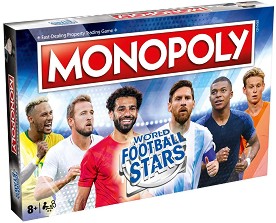 Монополи - Световни футболни звезди - Семейна бизнес игра - игра