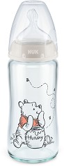      - NUK Temperature Control - 240 ml,   First Choice, 0-6  - 