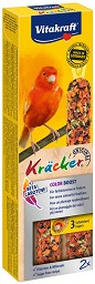 Крекери за канарчета за по-интензивен цвят на оперението Vitakraft Color Boost - 2 броя