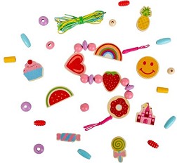 Направи си гривни Весели талисмани - Bigjigs Toys — 38014