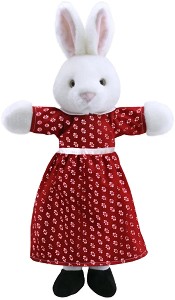 Кукла за театър The Puppet Company - Госпожа Заек - От серията Dressed Animals — 9907