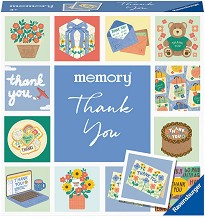 Мемори карти Thank you - Детска игра за памет — Ravensburger 22400