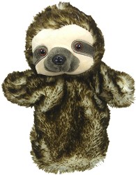 Кукла за театър Ленивец - The Puppet Company - От серията Puppet Buddies Animals — 4635