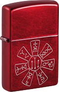 Ветроустойчива запалка Zippo Розетата от Плиска