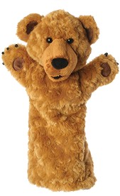 Кукла за театър Мече - The Puppet Company - От серията Long Sleeved Glove Puppets — 6002