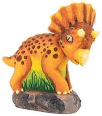 Оцвети и украси фигурка Трицератопс - DinosArt — D15403