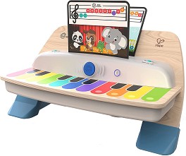 Дървено сензорно пиано HaPe - Дъга - От серията Baby Einstein — 800902