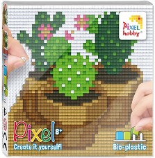 Мозайка с пиксели Кактуси - Pixelhobby - Творчески комплект — 44009-Cacti