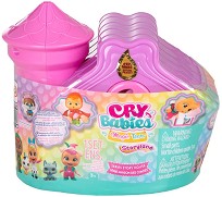 Плачеща мини кукла бебе изненада с къща Magic Tears - IMC Toys - От серията Cry Babies — 82533