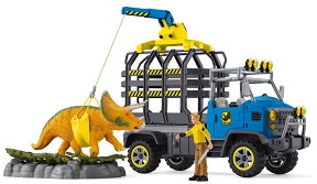 Фигурки за игра Schleich - Камион за динозаври - От серията Dinosaurs — 42565
