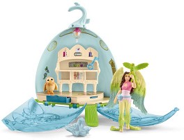 Фигурки за игра Елфическата библиотека цвете - Schleich - От серията Bayala — 42527